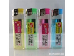 309透明打火机批发 一次性打火机批发厂家直销塑料电子打火机铭源图1