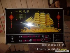 厂家经销1米*60电子数码万年历，画面多选，广告礼品定做图1