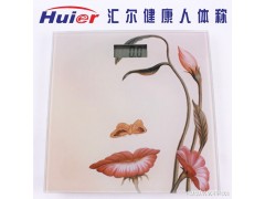 【专注品质 优质售后】晶睿电子秤/方形玻璃人体秤/健康秤图1