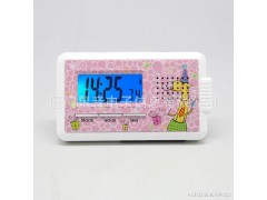 供应爆款语音时间报时器 盲人报时器 星音创意 闹钟 电子钟图1