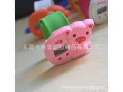 厂家现货低价供硅胶时尚电子手表 儿童生肖卡通拍拍表图1