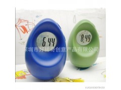 不倒翁时计 蛋形时计 芒果闹钟时计 蛋蛋仔时计 电子计时器图1
