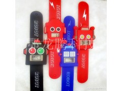 广东低价儿童手表批发 创意时尚电子手表 儿童啪啪手表 硅胶手表图1