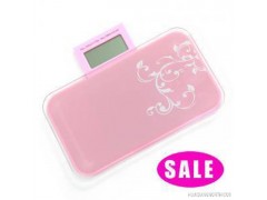 韩版新款超便携式电子秤电子人体秤 便携迷你人体秤图1