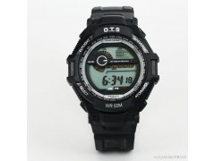 品牌手表OTS奥迪斯50米防水运动表 炫酷屏幕 数字电子表批发6936图1