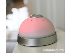 YJL梦幻夜光七彩星空投影钟 创意投影 时钟闹钟 Led电子星月投影图1