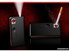 新开发新产品供应电子点烟器，带验钞灯，循环使用图1