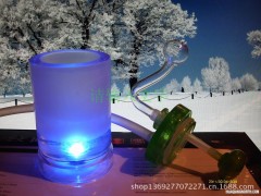 彩色水晶白孔水烟壶   配件 电子水烟壶 水烟壶 进口水烟壶 电水图1