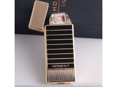 BCZ387-1百诚电子点烟器批发充电打火机高档礼盒图1