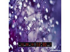水晶电子万年历 让您有不一样的感觉 丽天画业厂家图1