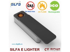 USB打火机/创意防风个性金属防风电子点烟器/USB点烟器充电打火机图1