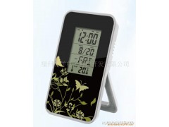 卡通DIY创意新奇实用可爱静音lcd万年历懒人 电子礼品闹钟 批发图1