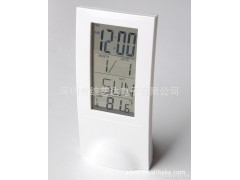 供应万年历数字钟，广告电子表，座钟，LCD万年历，图1