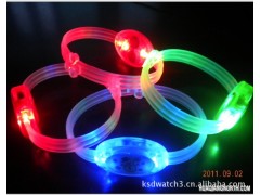 LED电子时尚发光手环硅胶手环 LED促销礼品  led手环  硅胶能量手图1