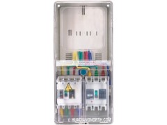 透明电表箱 三相一表位电子式(大型)电表箱 塑料PC电表箱图1