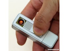 usb打火机|usb充电打火机|充电打火机厂家批发|usb电子点烟器图1