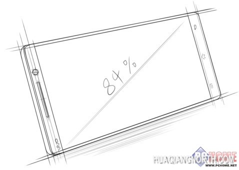vivo Xplay3S采用窄边框屏占比达84%