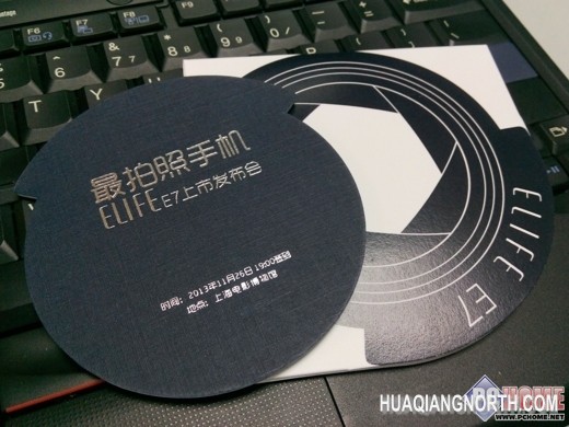 双摄像头 疑似金立ELIFE E7谍照曝光