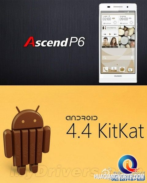 喜闻乐见：华为P6可升Android 4.4
