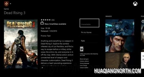 Xbox One细节大曝光、屏幕截图
