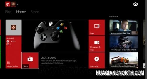 Xbox One细节大曝光、屏幕截图