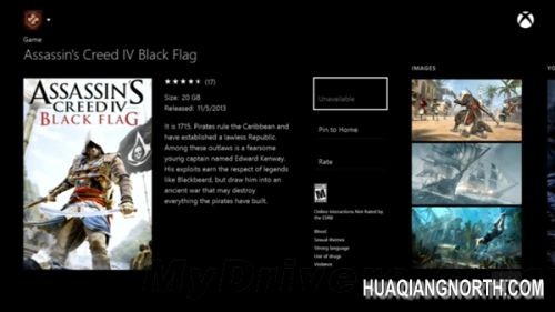 Xbox One细节大曝光、屏幕截图