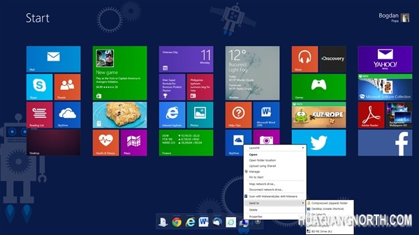 让Win8/8.1开始屏幕也用上OS X的Dock