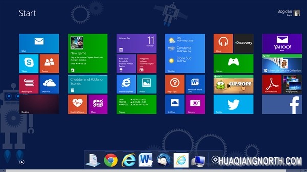 让Win8/8.1开始屏幕也用上OS X的Dock