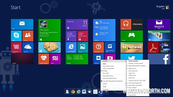 让Win8/8.1开始屏幕也用上OS X的Dock