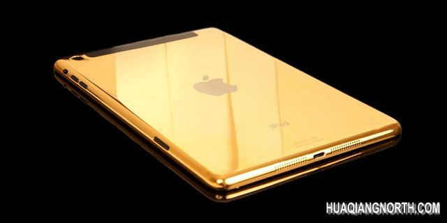 iPad Air和iPad Mini也有土豪版 24K纯金打造