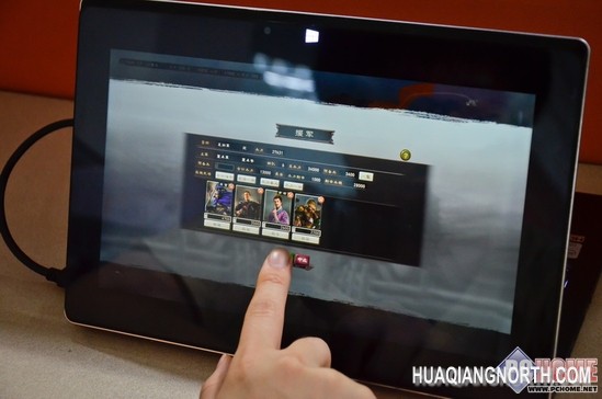 三国志12助阵 变形超极本页游戏利刃