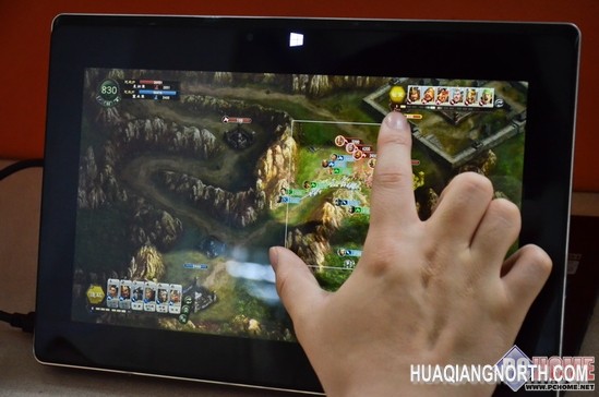 三国志12助阵 变形超极本页游戏利刃