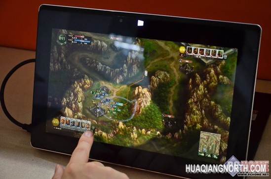 三国志12助阵 变形超极本页游戏利刃