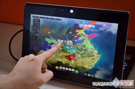 三国志12助阵 变形超极本页游戏利刃