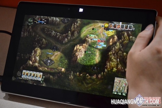 三国志12助阵 变形超极本页游戏利刃