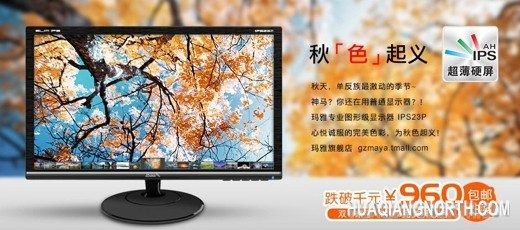 双11赏图神器!玛雅IPS23P怒破千元