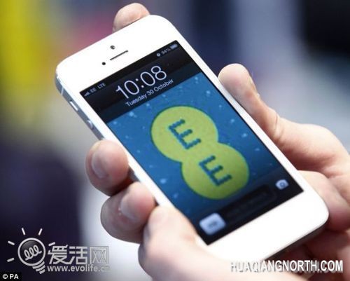 华为联手EE开通最快LTE-A网络 峰值速率达300Mb/s