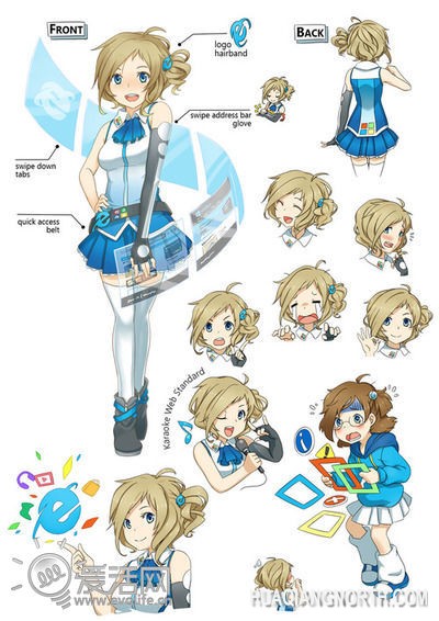 萌既正义:7位微软虚拟动漫女孩大盘点