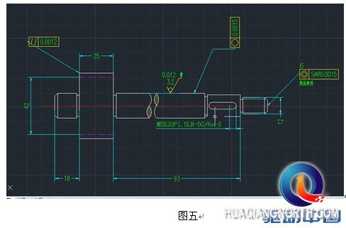 说明: 浩辰CAD教程机械2013之233：制图符号及标准实例