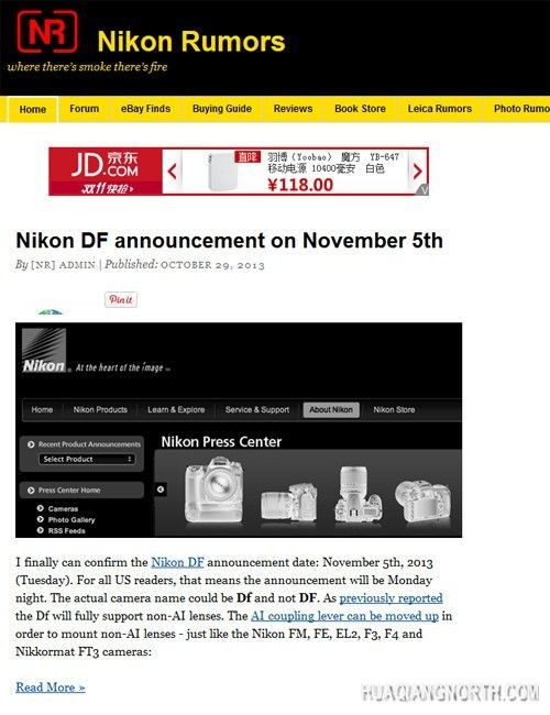 海外相关网站的报道