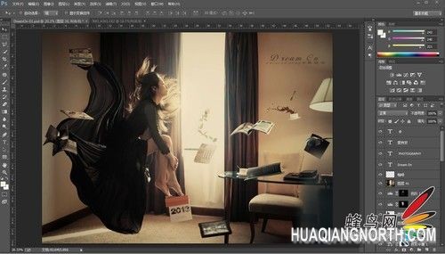 最后的调色处理