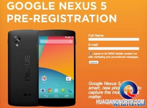 Nexus 5规格细节曝光