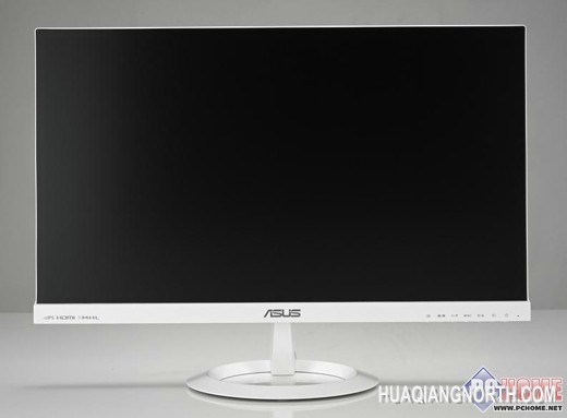 华硕超薄显示器VX239H-W展现纯白诱惑