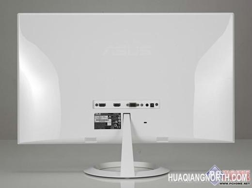 华硕超薄显示器VX239H-W展现纯白诱惑