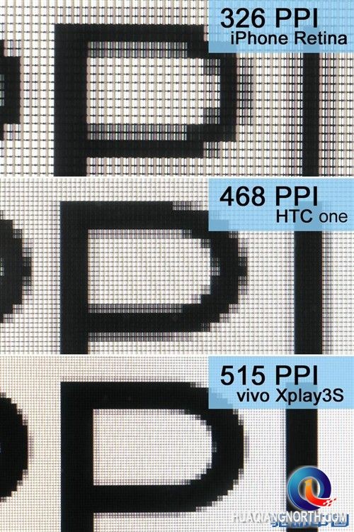 2K分辨率 vivo Xplay3S屏幕高达515ppi 