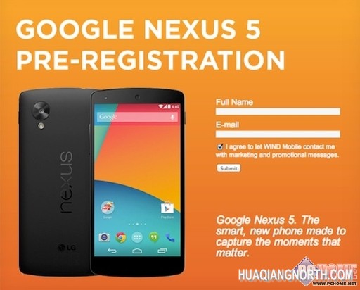 加拿大运营商泄露谷歌Neuxs5最终配置