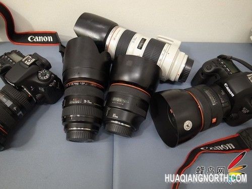 （佳能eos70d， 6d，ef17-35mm.f2.8L， ef28-70mm.f2.8L， ef70-200mm.f2.8L， ef85mm,1.2L， ef50mm,f1.0L）