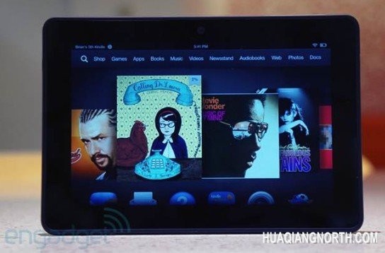 Kindle Fire HDX屏幕泛蓝 亚马逊表示正常