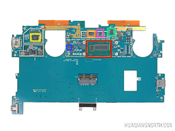 微软Surface Pro 2拆解 自行修复难度很大