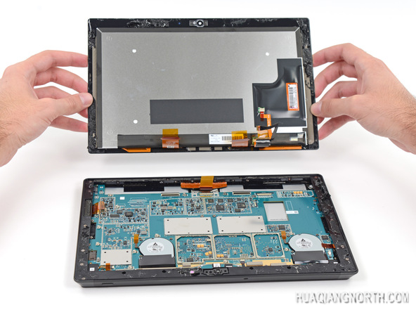 微软Surface Pro 2拆解 自行修复难度很大